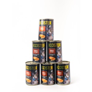 Booster Cat Salmon and Trout Can Food
