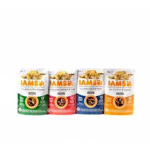 IAMS Advanced Nutrition Wet Cat Food Pouch 1+ Years – Pack of 4