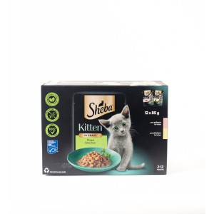 Sheba Kitten Mixed Selection in Gravy
