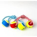 2-in-1 Tennis Ball Rope Toy