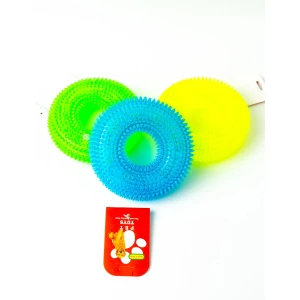 Spiky Donut Dog Toy